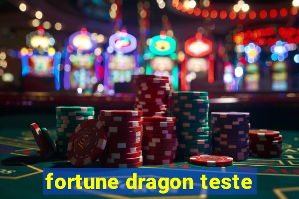 fortune dragon teste